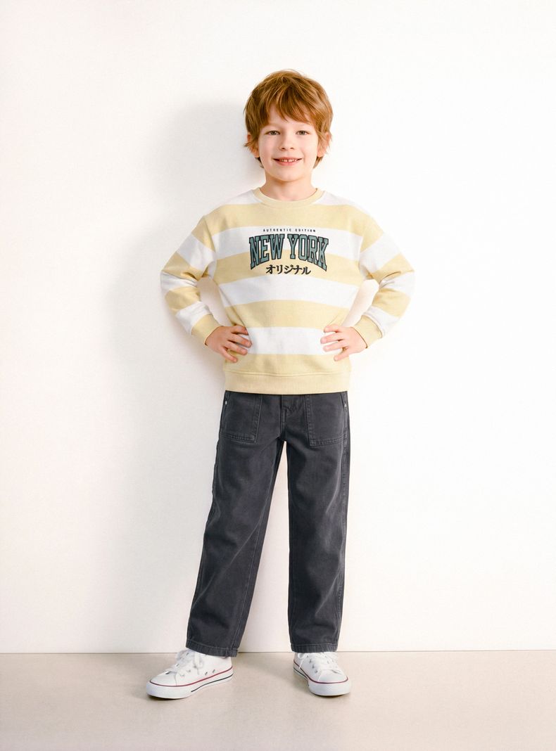 Jeans Tipo Carpintero Denim
