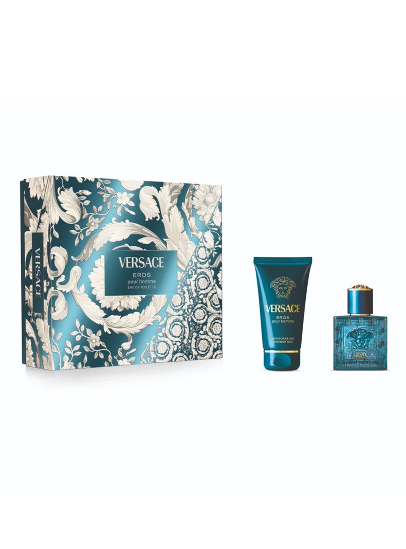 Set Perfume Eros EDT Hombre 30 ml + Shower Gel 50 ml
