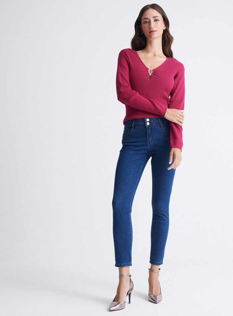 Jeans Skinny Alto 1-4