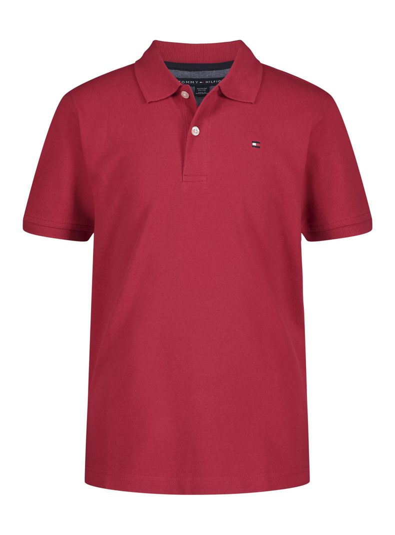 Polera Tipo Polo Clásica Color de Algodón
