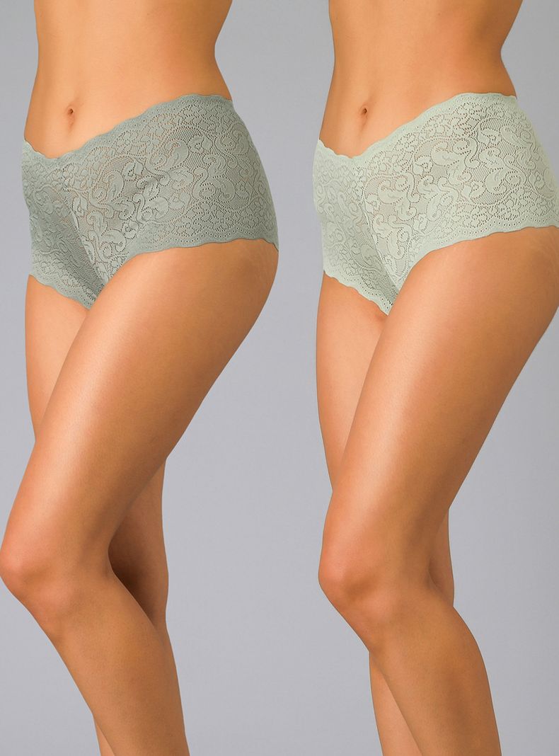 Pack Pantaleta Encaje y Otra Microfibra