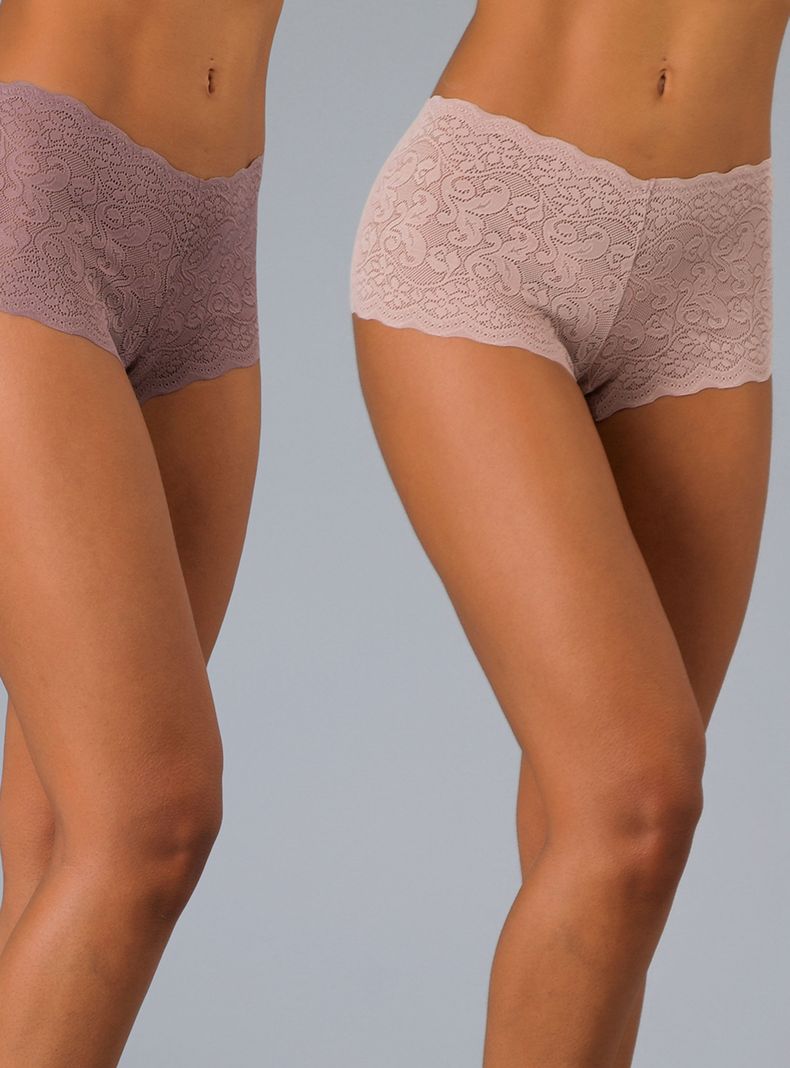 Pack Pantaleta Encaje y Otra Microfibra