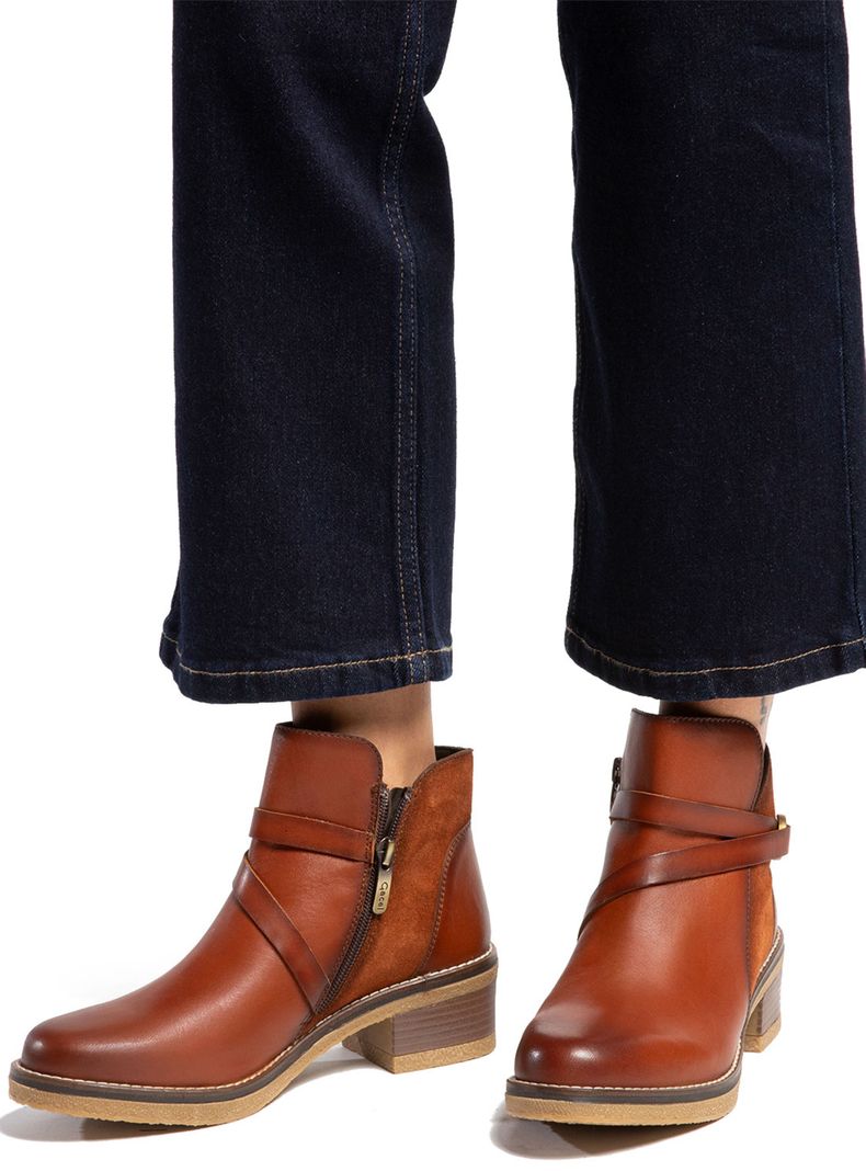 Gacel - Botín Cuero Mika 660915 Mujer | Ofertitas