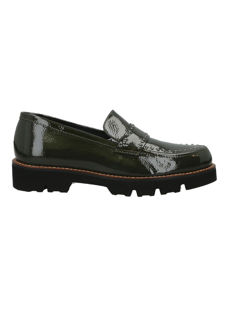 Mocasin Morgan 660930 Cuero Mujer Verde 35
