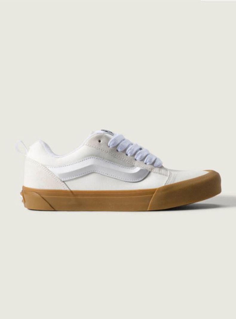 Zapatilla Urbana White Knu Sckool Mujer