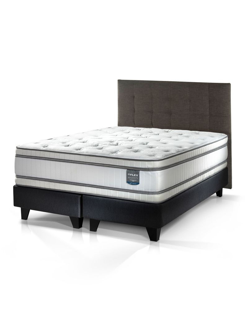 Cama Europea Majesty 2 Plazas con 1 Respaldo Design