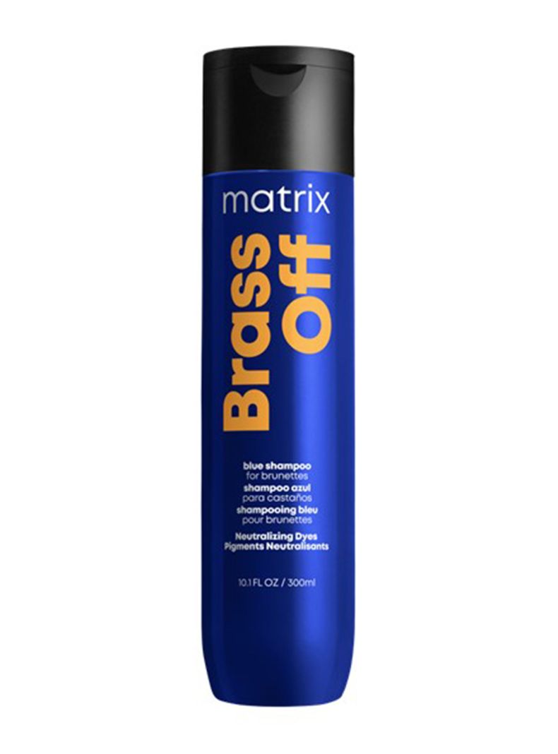 Shampoo Matizador Azul Cabello Castaño con Color Brass Off 300ml
