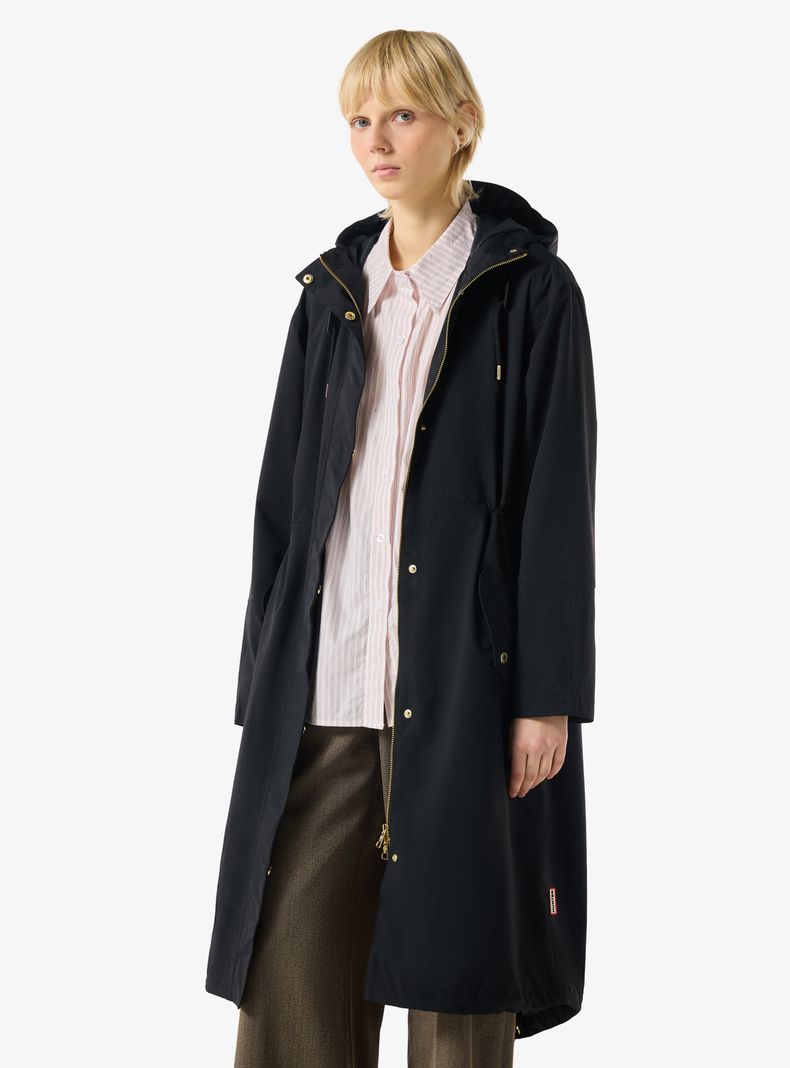 Parka Larga con Capucha