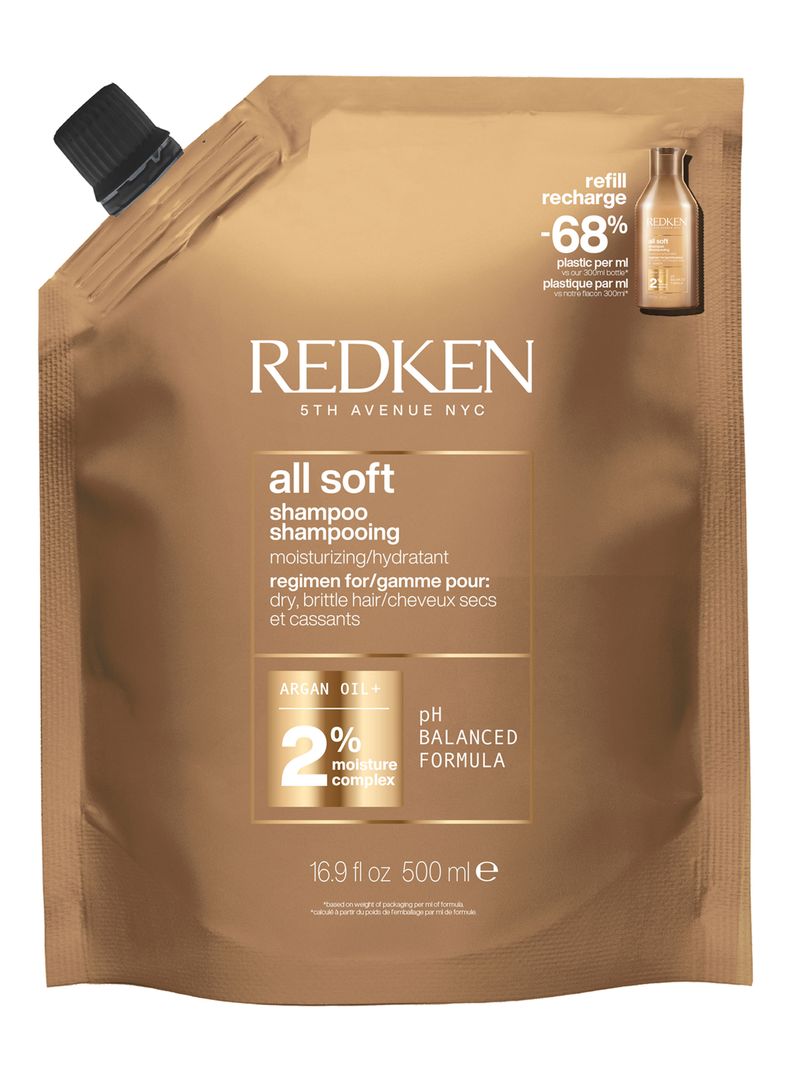 Shampoo Hidratante All Soft Refill 500 ml Redken