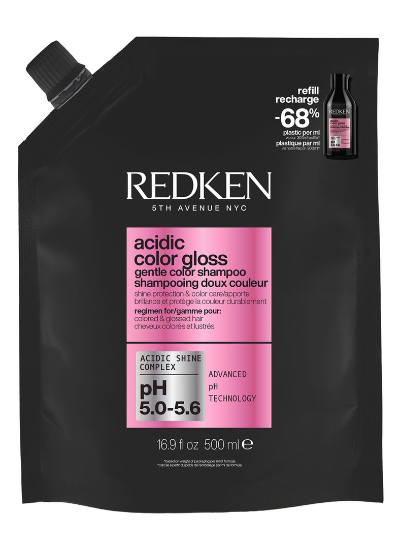 Shampoo Cuidado Color Acidic Color Gloss Refill 500 ml