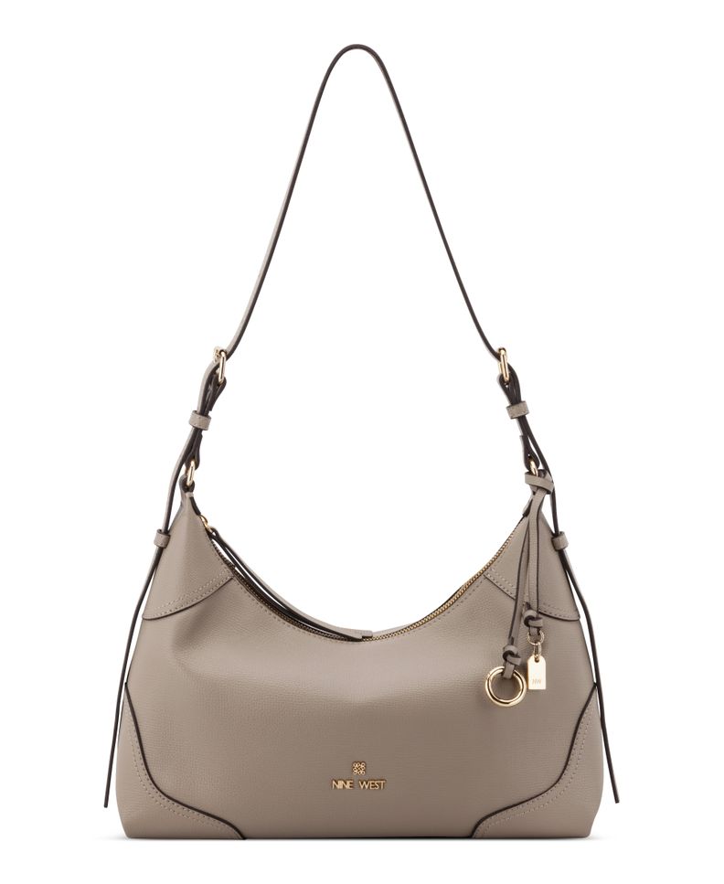 Cartera de Hombro Allie Beige Mini