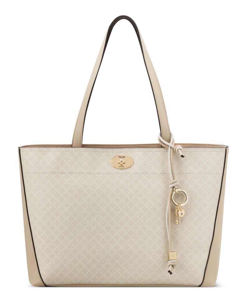 Cartera de Hombro Tipo Tote Khora Blanco