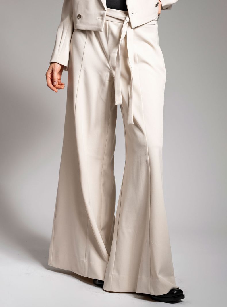 Pantalón Palazzo con Amarra