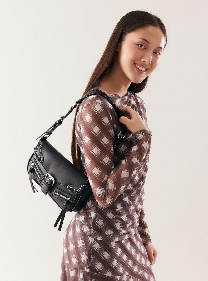 Cartera de Hombro Hebilla XL