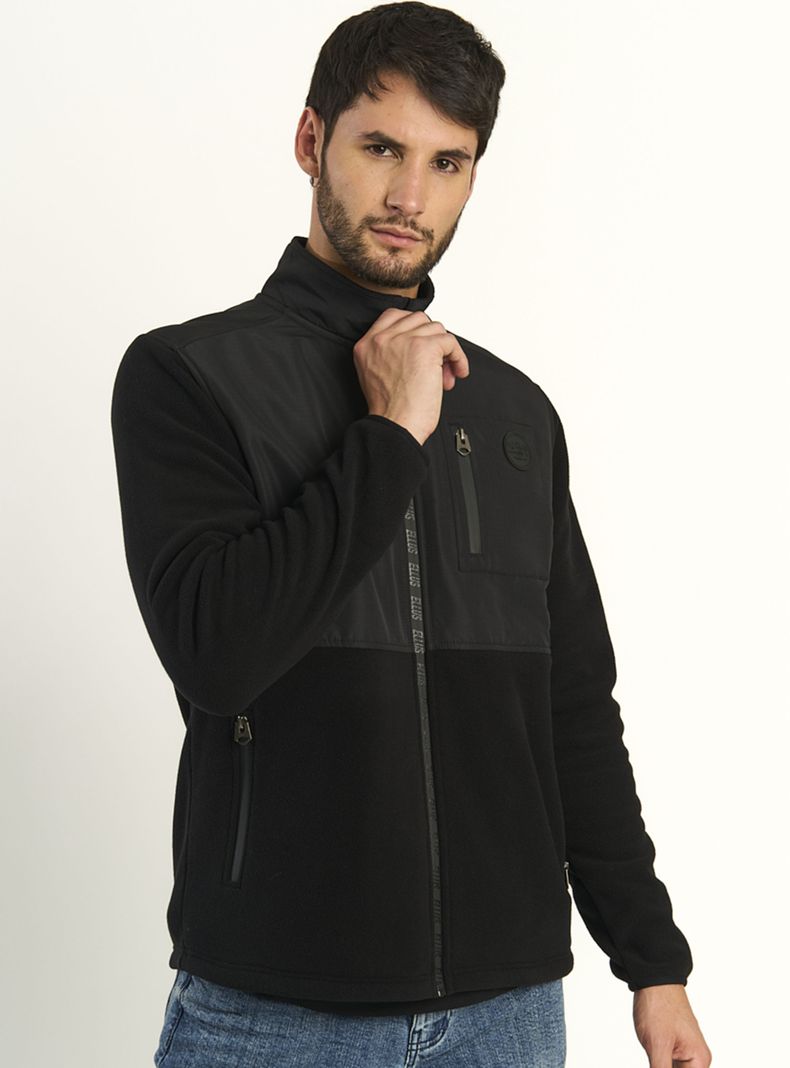 Polerón Micropolar Nylon Full Zipper