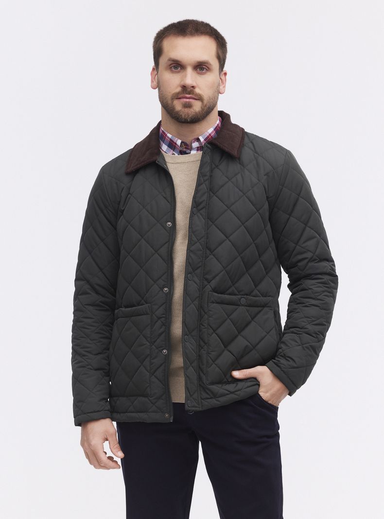 Chaqueta Parka Hombre Quilted