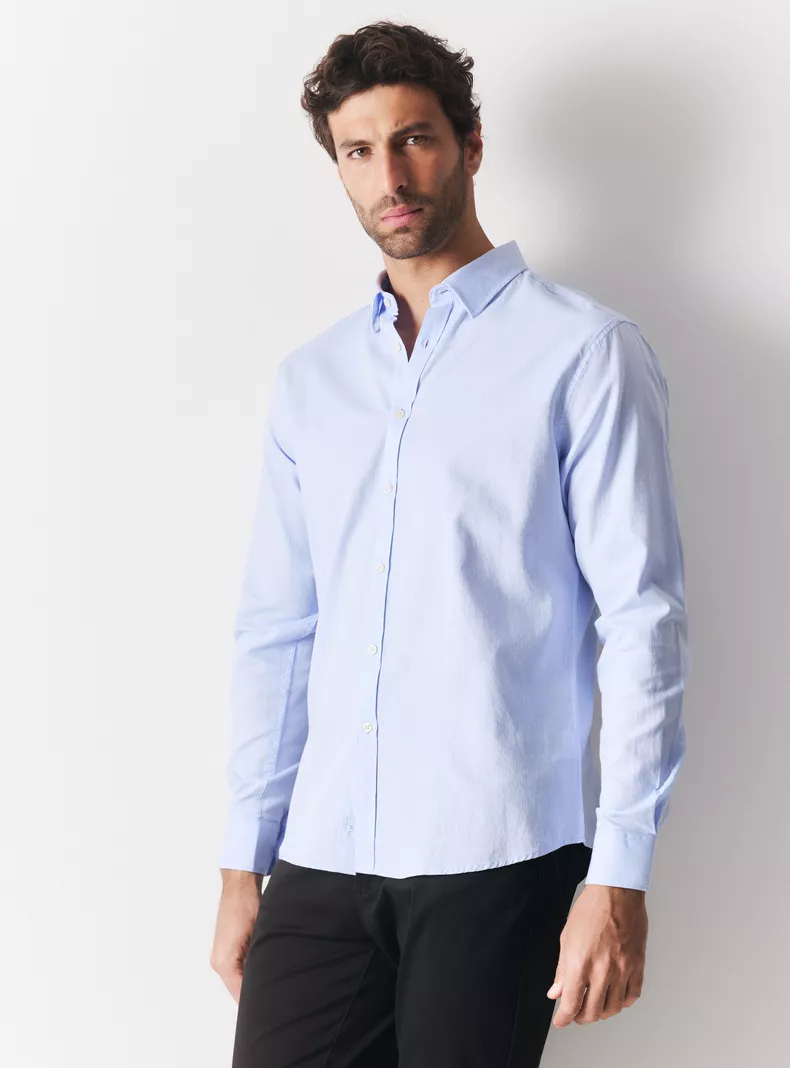 Camisa Manga Larga Texturada