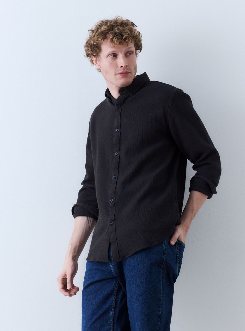 Alaniz Camisa Texturada