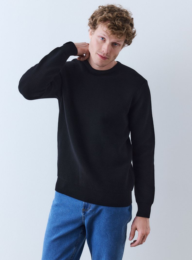 Sweater Crew Neck Textura