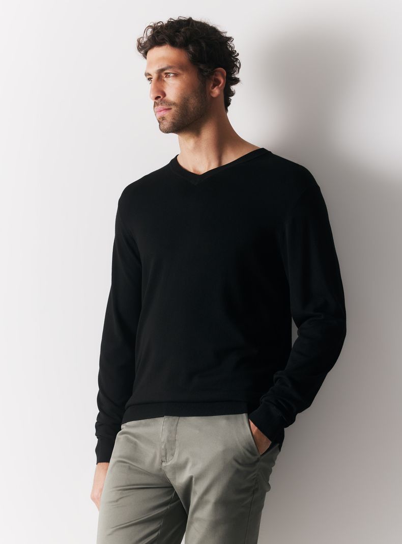 Sweater Liso Viscosa