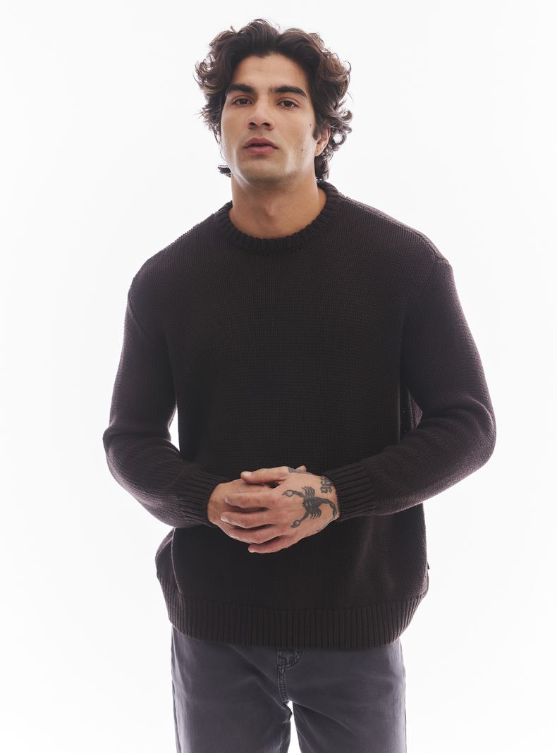 FOSTER SWEATER GRUESO CON LAVADO