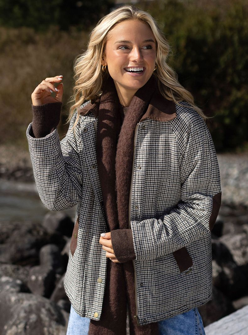 Chaqueta Tejida Print