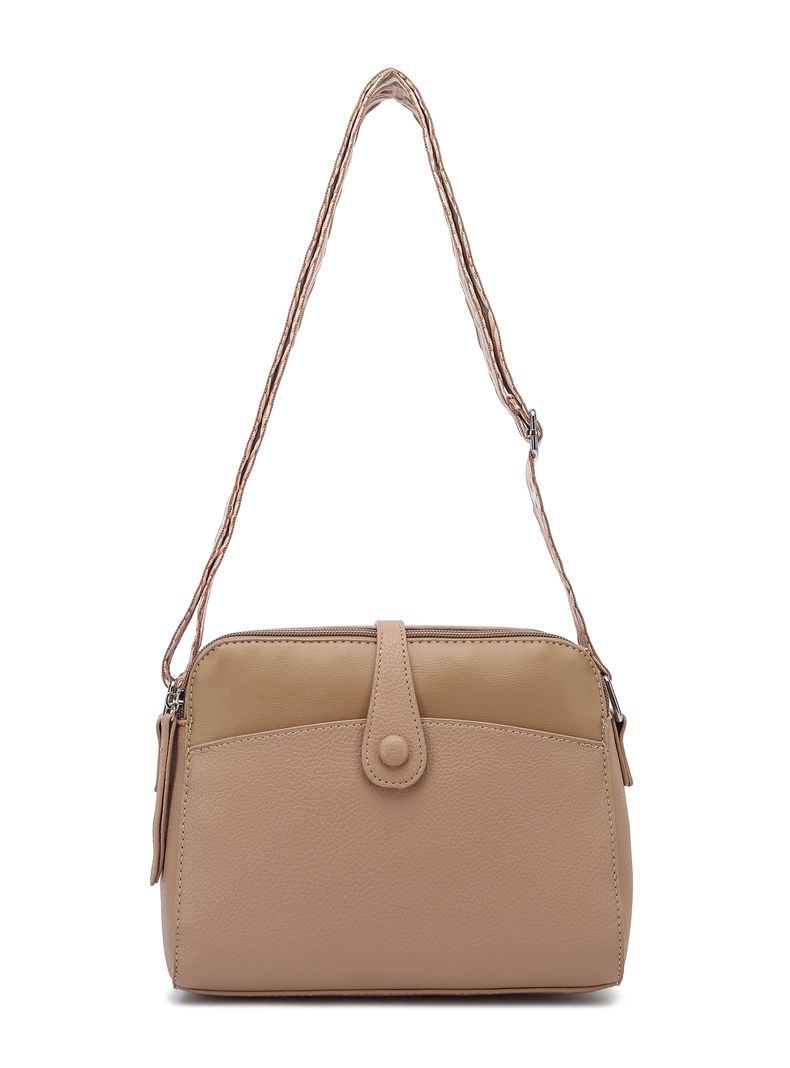 Bandolera Juneau Camel