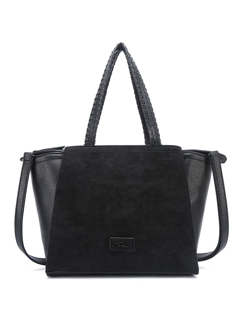 Cartera de Hombro Tote Annecy Negro