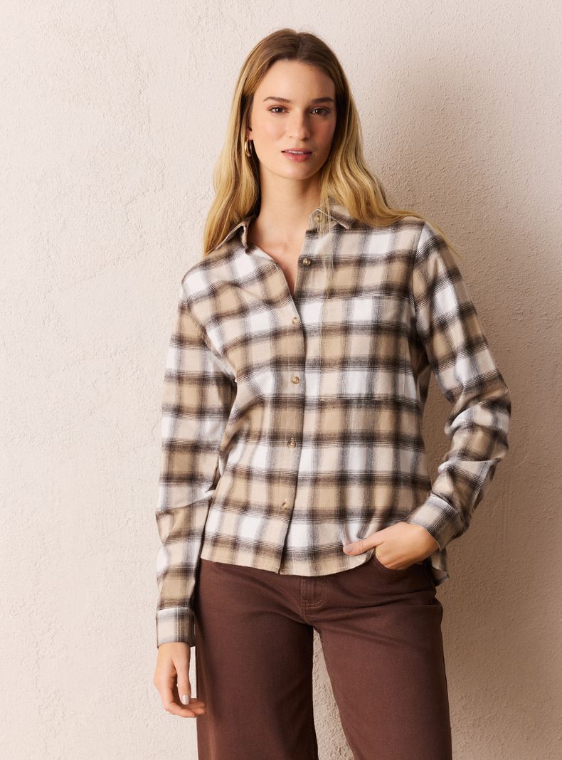 Blusa Cuadrillé