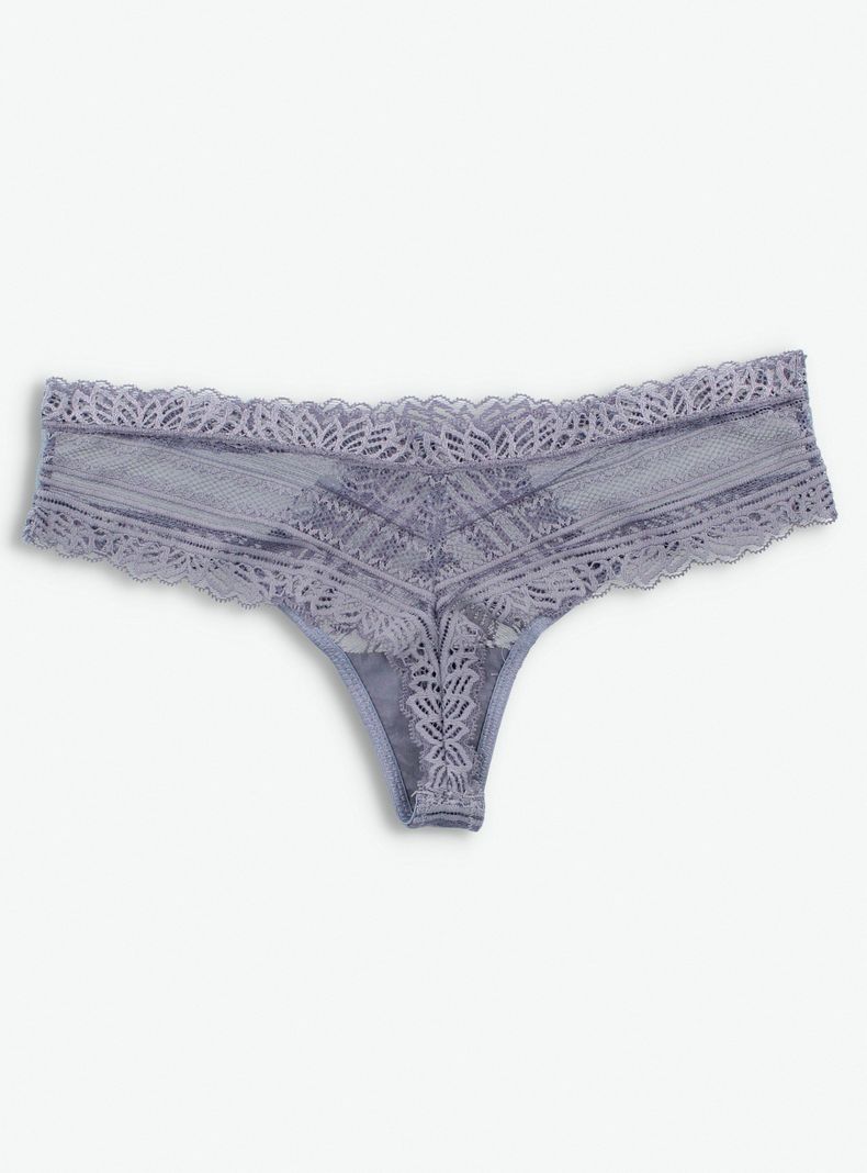 Calzón Bikini Cintura Baja Encaje-5
