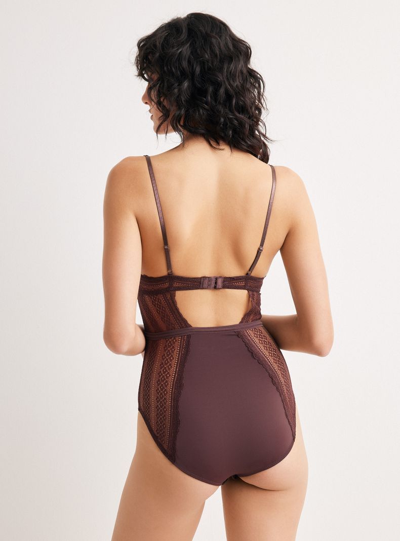 Body Full Encaje y Diseño Liso-1