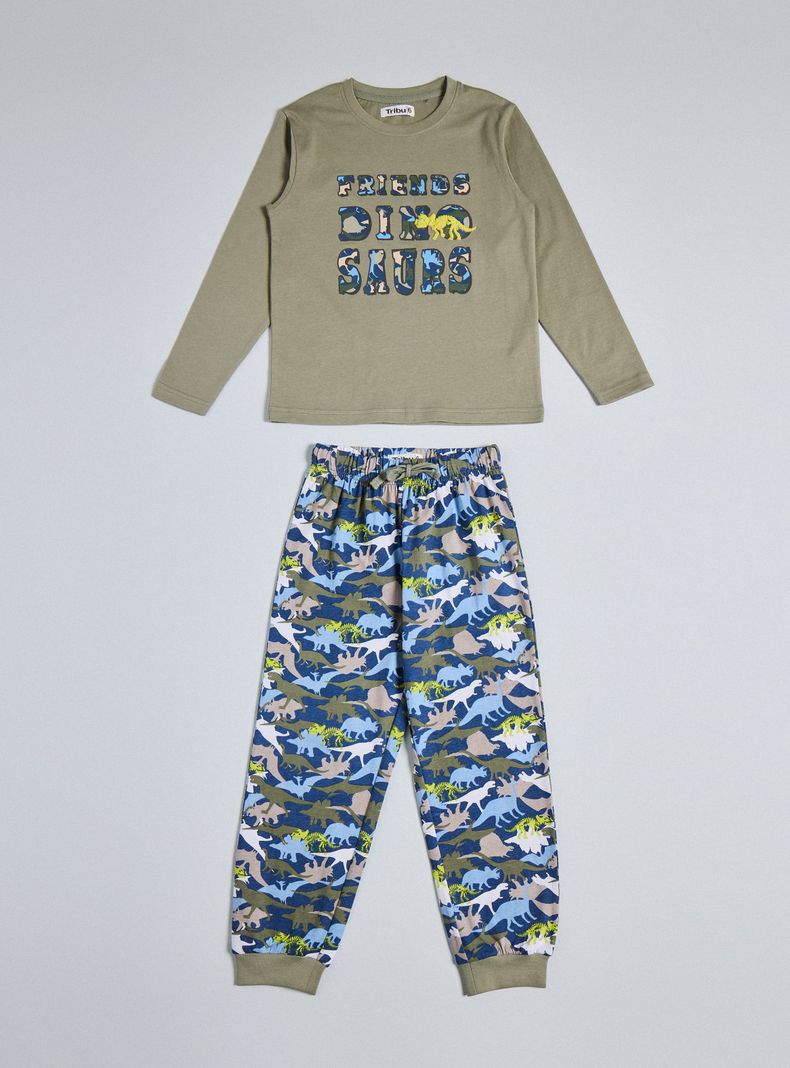 Pijama Estampado de Jersey