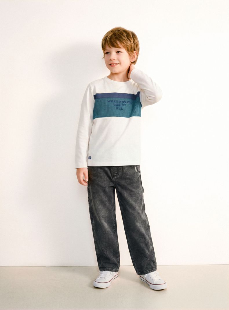 TRIBU JEANS PULL ON BOLSILLO CARPINTERO