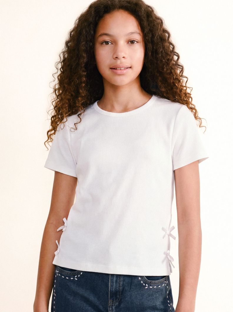 Polera Rib Doble Cintas