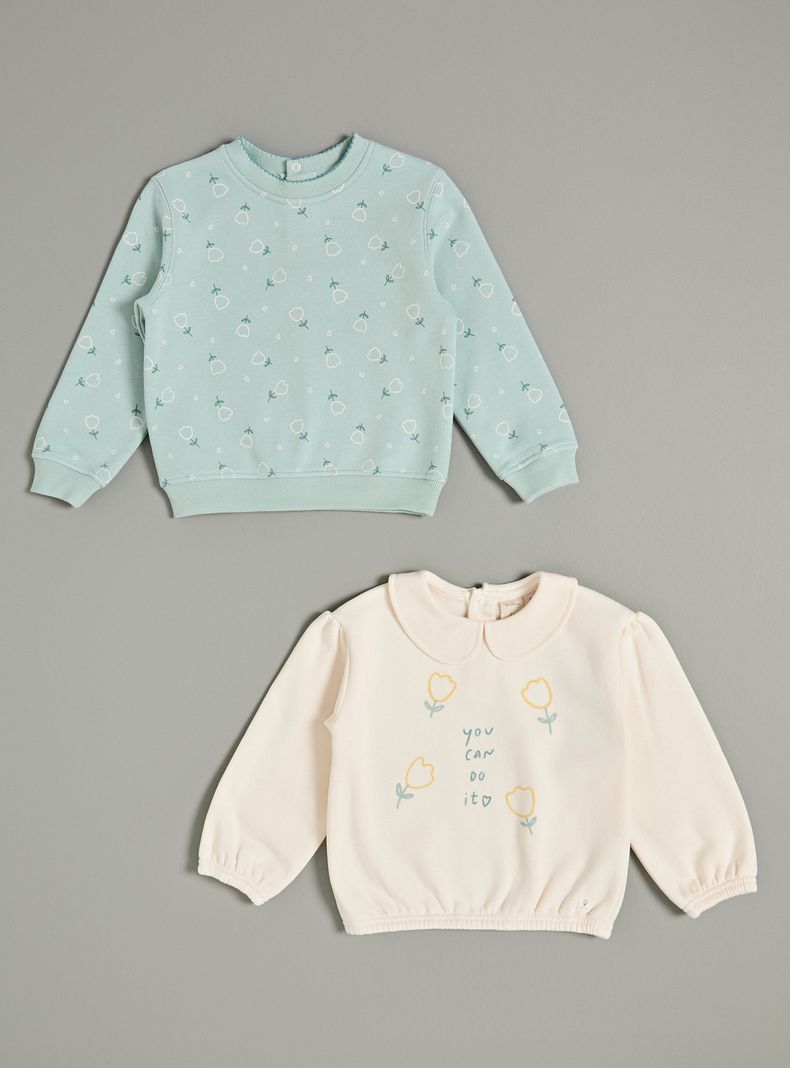 Polerón con Cuello y Estampados