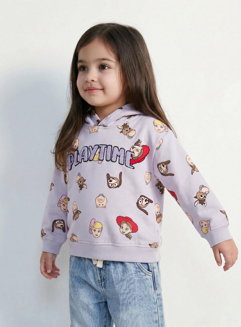 POLERÓN ESTAMPADO PERSONAJES CLÁSICOS TOY STORY 5