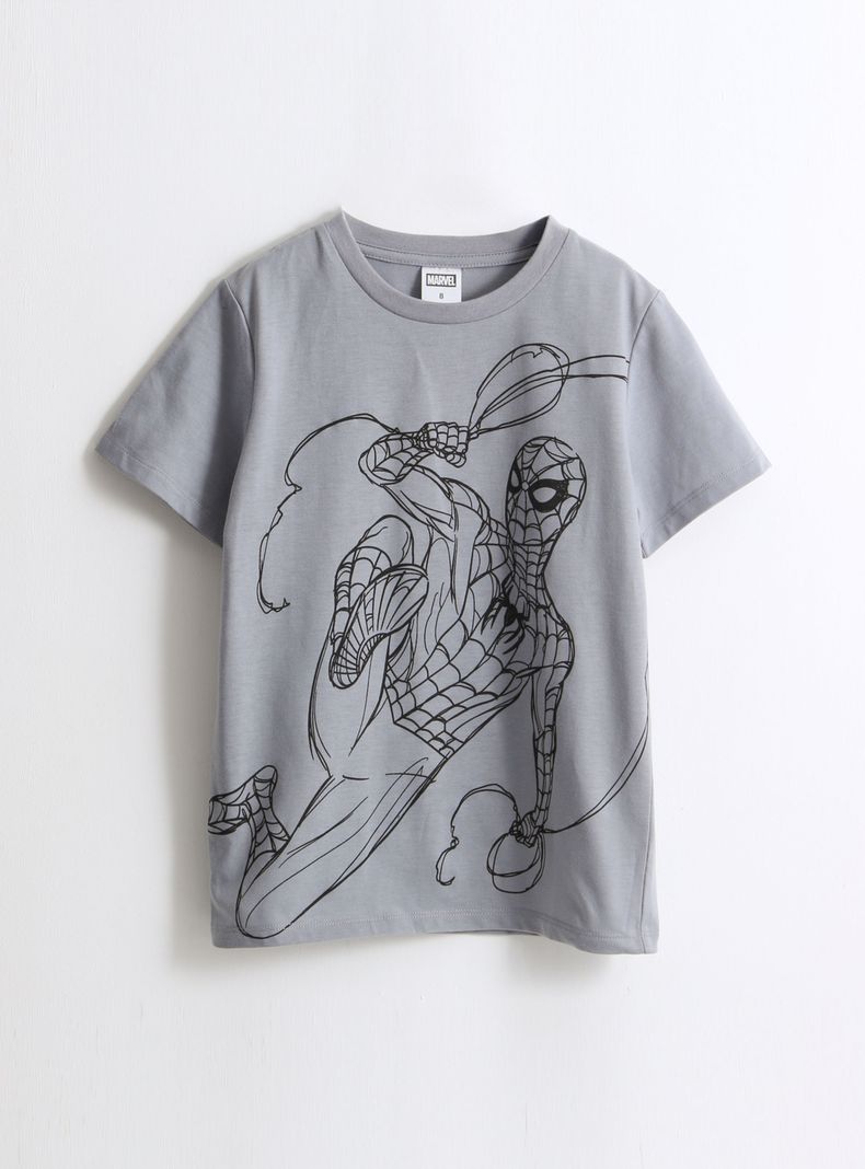 Polera Estampado Lineal Marvel