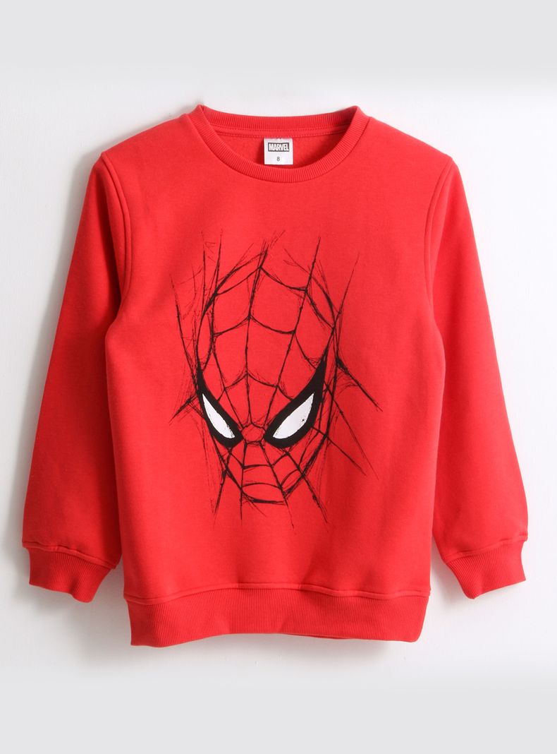 Polerón Cerrado Estampado Sketch Spider-Man