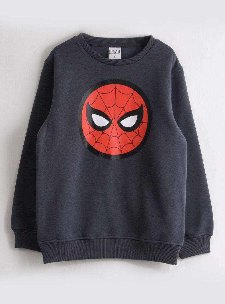 Polerón Cerrado Cara Spider-Man Niño