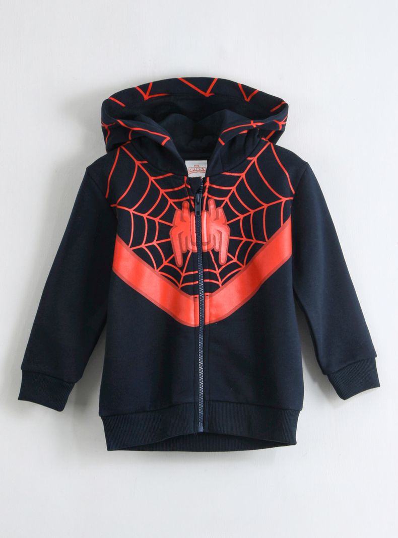 Polerón con Gorro Toddlero Araña Marvel