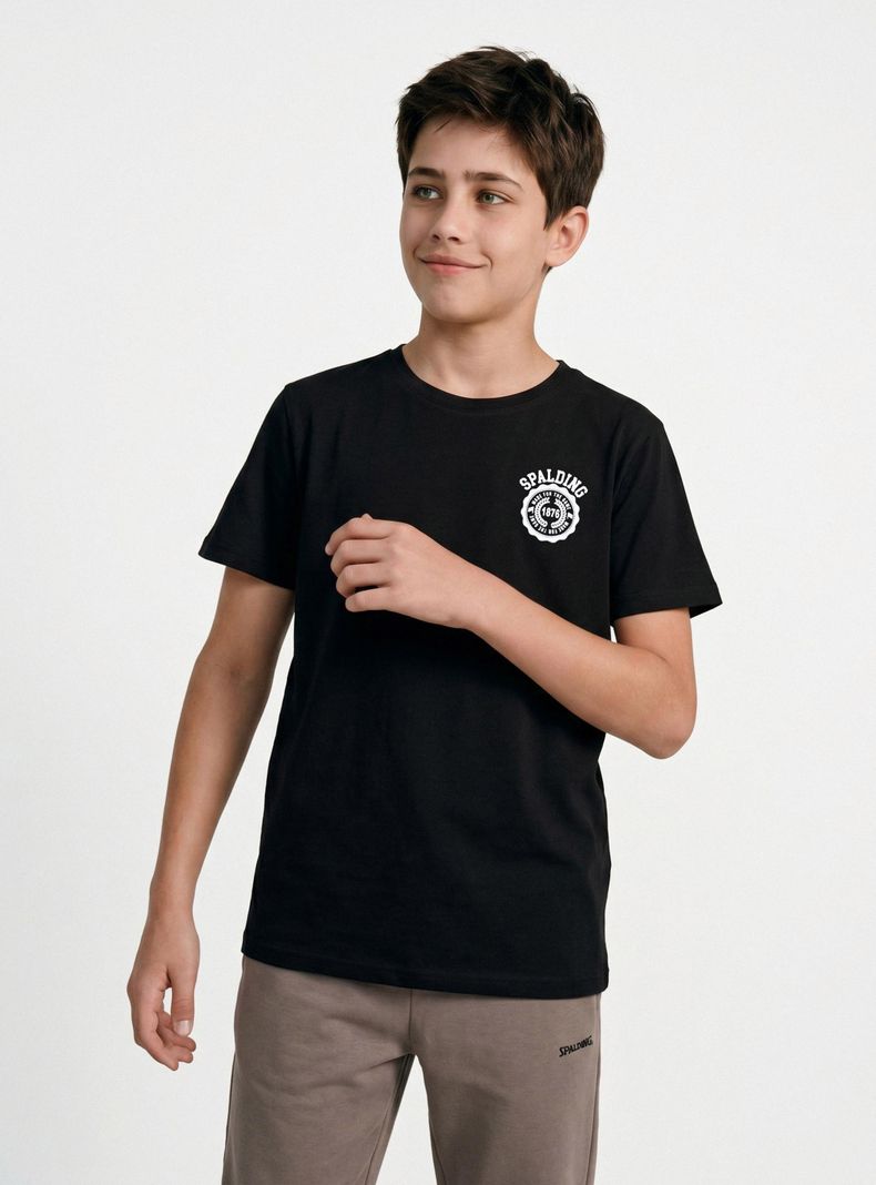 Polera Estampada Logo Pecho
