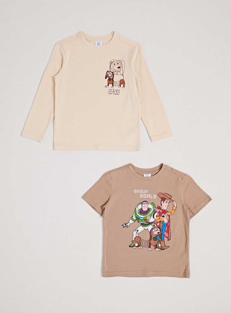 Polera Pack Estampado Maxi y Regular Toy Story 5