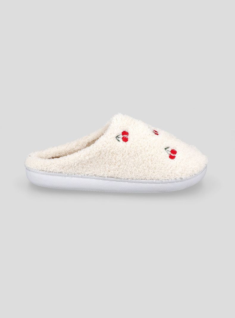 Pantufla de Cherpa Diseño Bordado