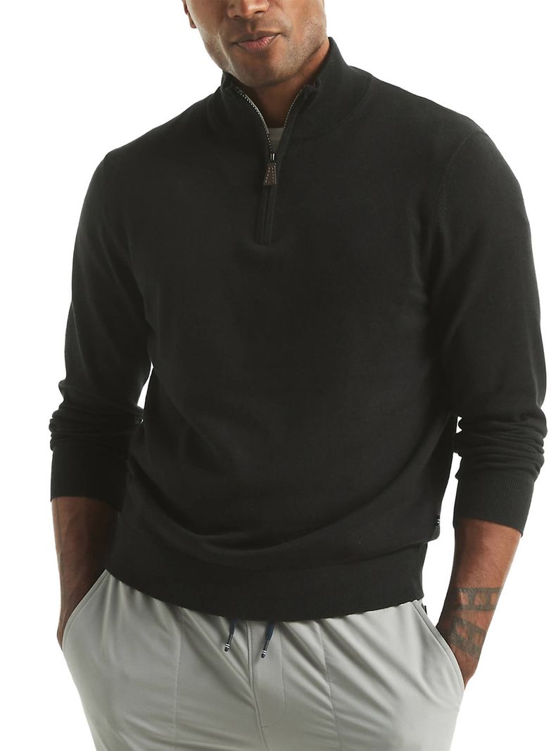 Sweater Medio Cierre Liso