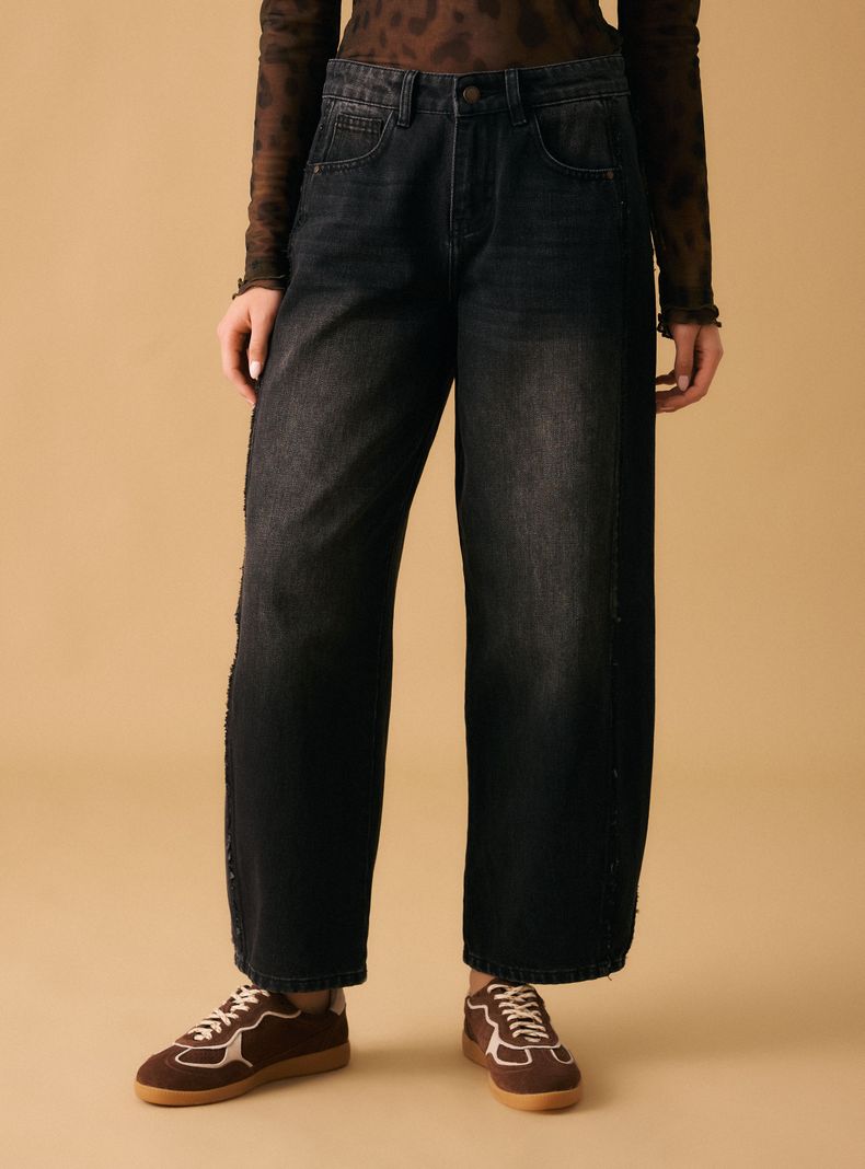 Jeans Deshilachado en Costados