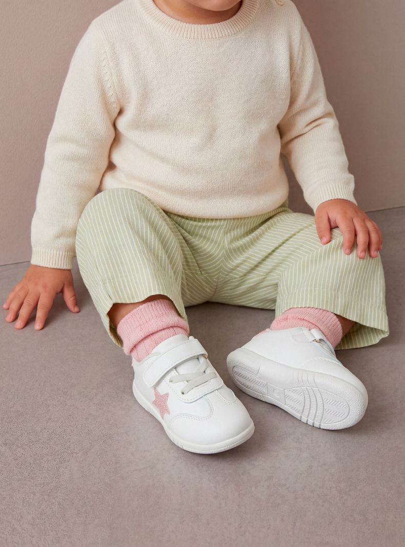 Zapatilla Training Gateador Velcro Elástico Niña T.17-T.21