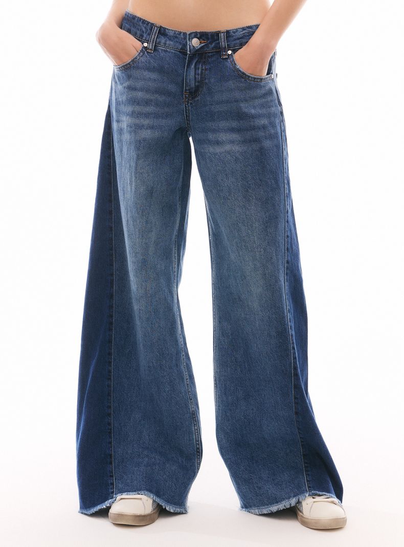 Jeans Extreme Wide Leg Cortes