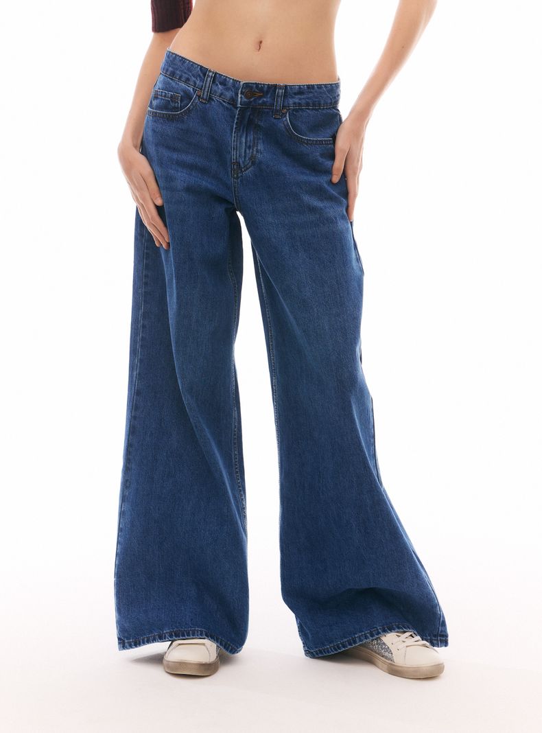 Jeans Diseño Extreme Wide Leg