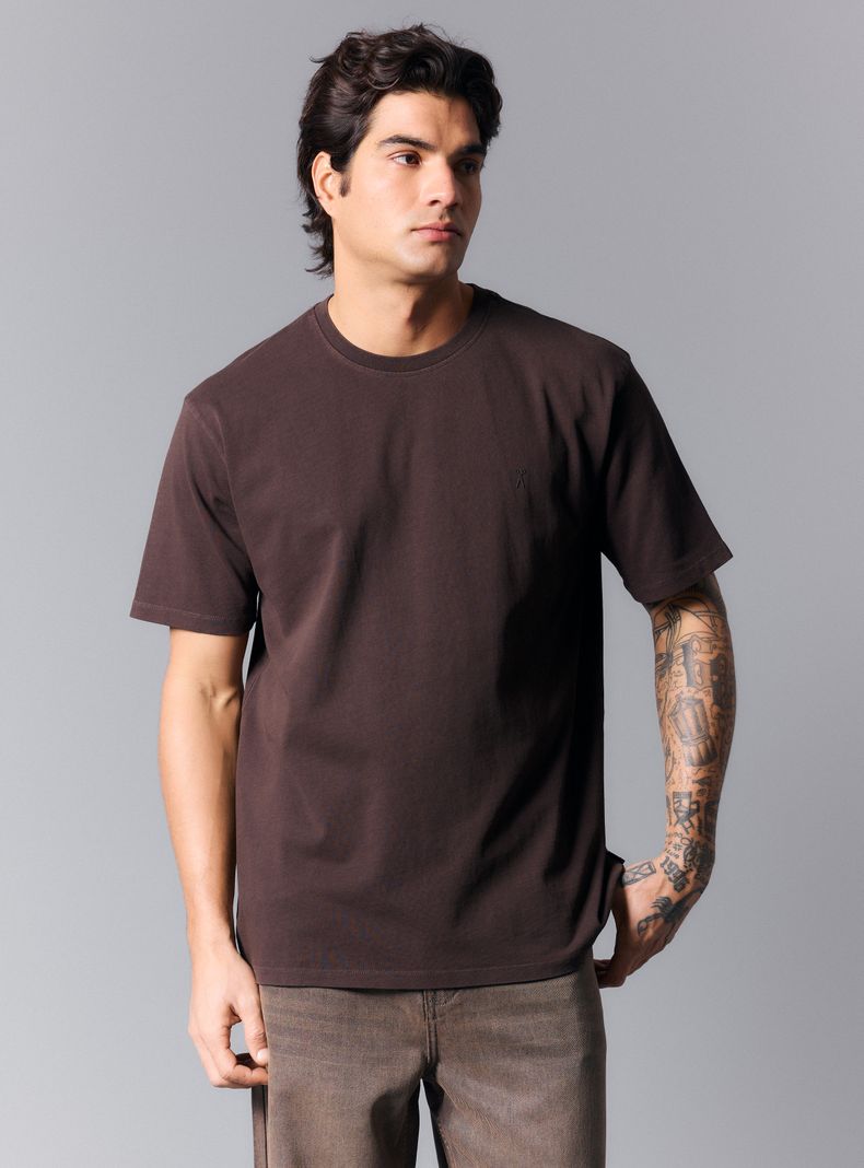Polera Lavada Lisa