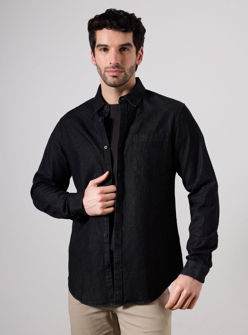 Camisa Denim Clasual